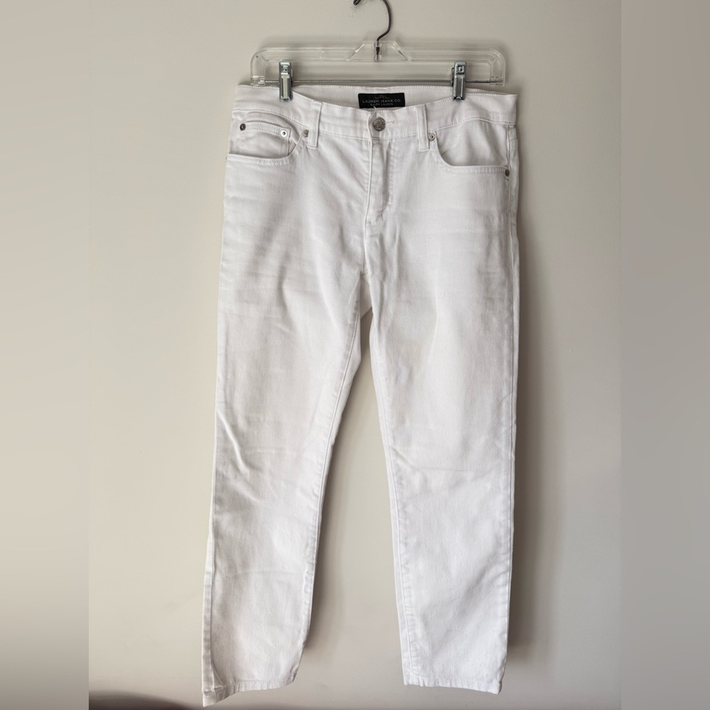 Ralph Lauren White Denim Jeans